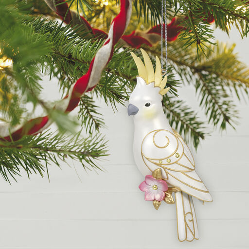 Hallmark Glistening Gift Snowflake Ornament 2019 Member Exclusive NEW NR
